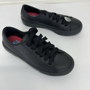 Skechers Work Women's Shoes Arispel SR Slip Resistant Leather Memory Foam 76593